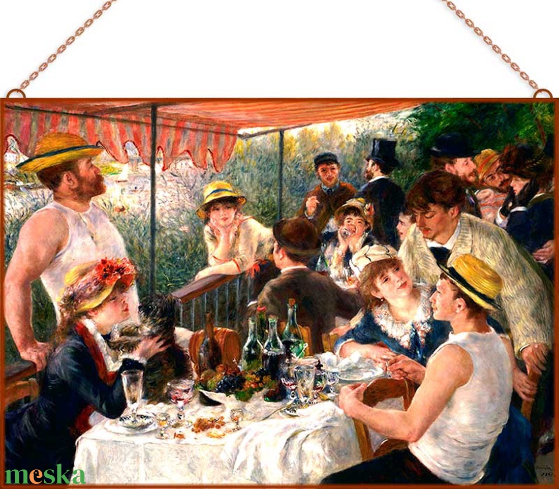 Renoir-Ball at the moulin (üvegkép) - otthon & életmód - dekoráció - kép & falikép - üvegkép - Meska.hu Renoir-Ball at the moulin (üvegkép) - otthon & életmód - dekoráció - kép & falikép - üvegkép - Meska.hu