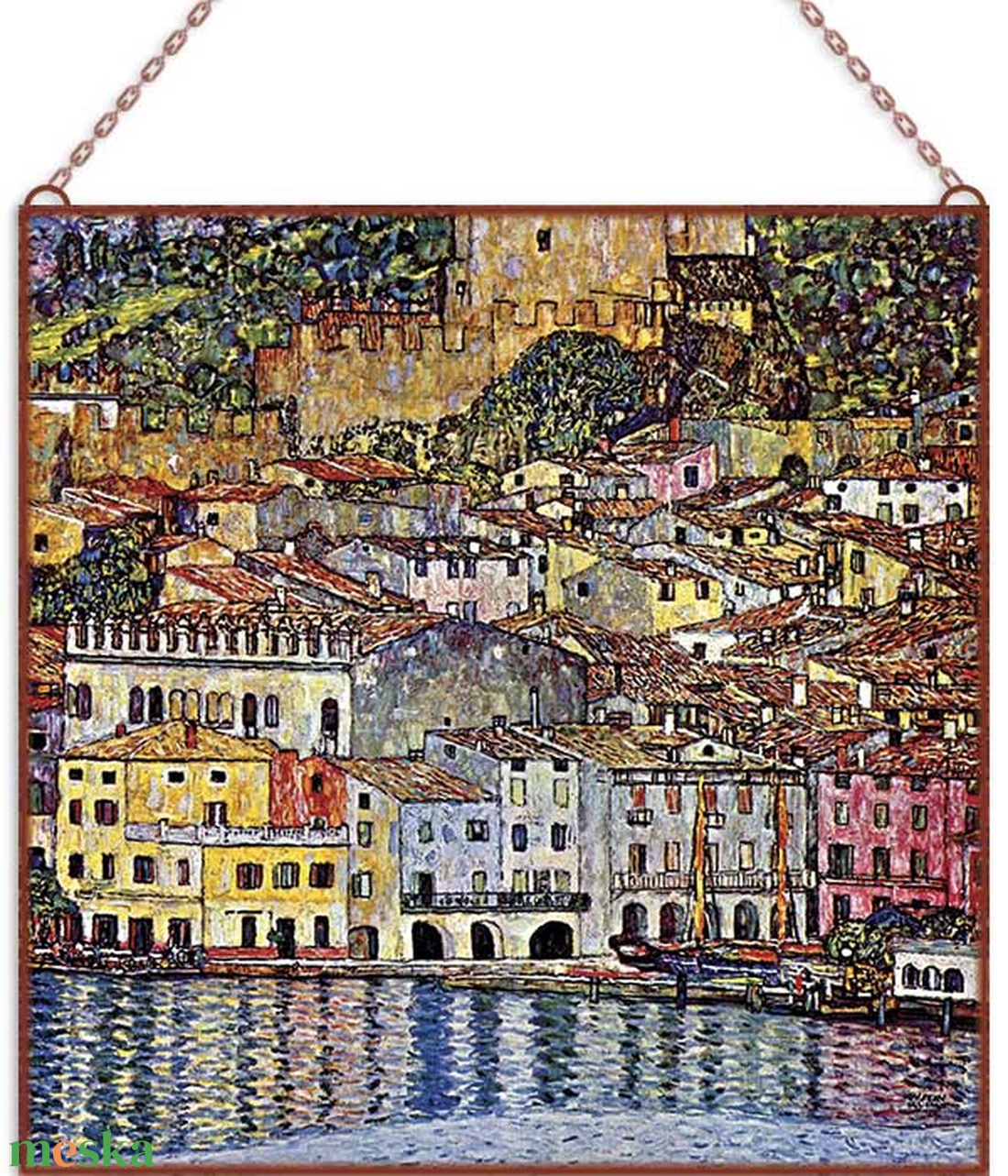 Gustav Klimt - Garda tó látképe - otthon & életmód - dekoráció - kép & falikép - üvegkép - Meska.hu Gustav Klimt - Garda tó látképe - otthon & életmód - dekoráció - kép & falikép - üvegkép - Meska.hu