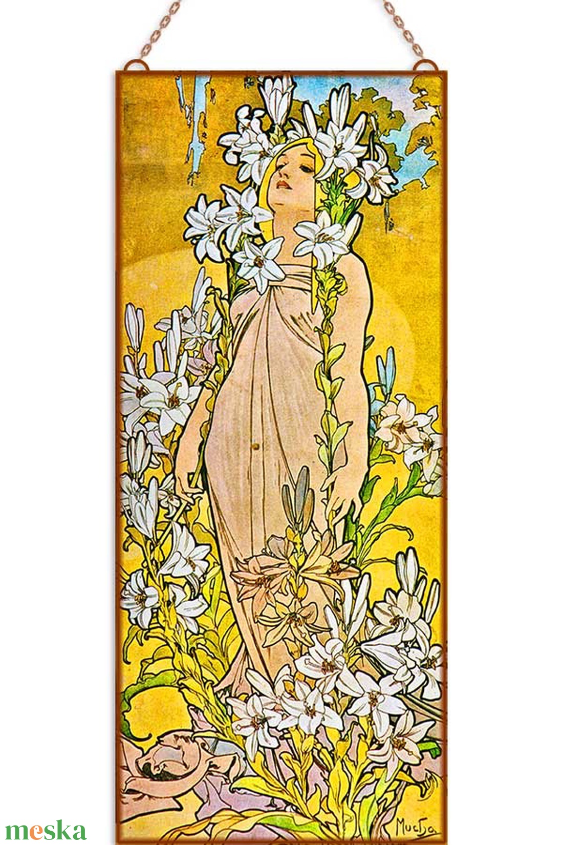 Alfons Mucha-Virágok (garnitúra) - otthon & életmód - dekoráció - kép & falikép - üvegkép - Meska.hu Alfons Mucha-Virágok (garnitúra) - otthon & életmód - dekoráció - kép & falikép - üvegkép - Meska.hu
