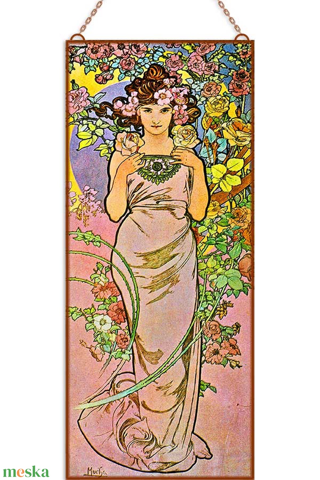 Alfons Mucha-Virágok (garnitúra) - otthon & életmód - dekoráció - kép & falikép - üvegkép - Meska.hu Alfons Mucha-Virágok (garnitúra) - otthon & életmód - dekoráció - kép & falikép - üvegkép - Meska.hu