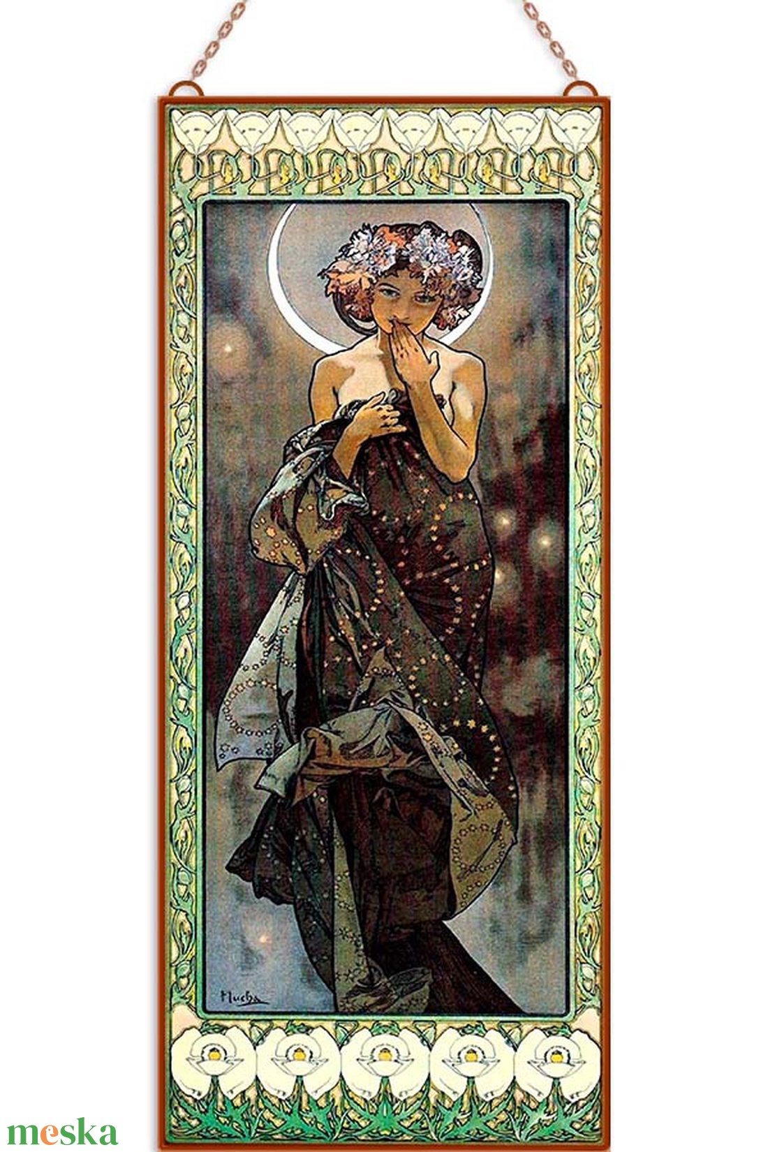 Alfons Mucha-Csillagok (garnitúra) - otthon & életmód - dekoráció - kép & falikép - üvegkép - Meska.hu Alfons Mucha-Csillagok (garnitúra) - otthon & életmód - dekoráció - kép & falikép - üvegkép - Meska.hu