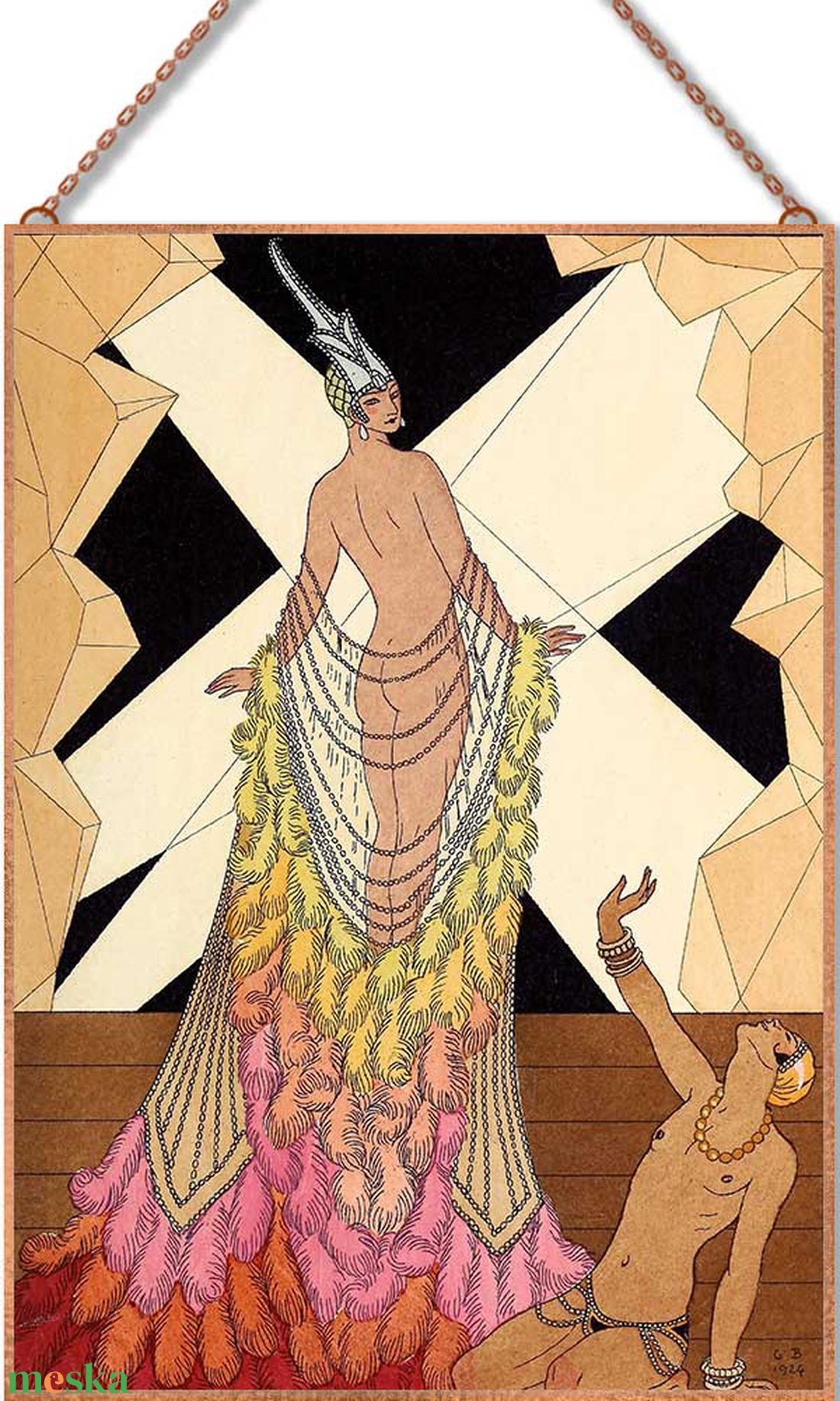 Art Deco stílusú üvegkép - otthon & életmód - dekoráció - kép & falikép - üvegkép - Meska.hu Art Deco stílusú üvegkép - otthon & életmód - dekoráció - kép & falikép - üvegkép - Meska.hu