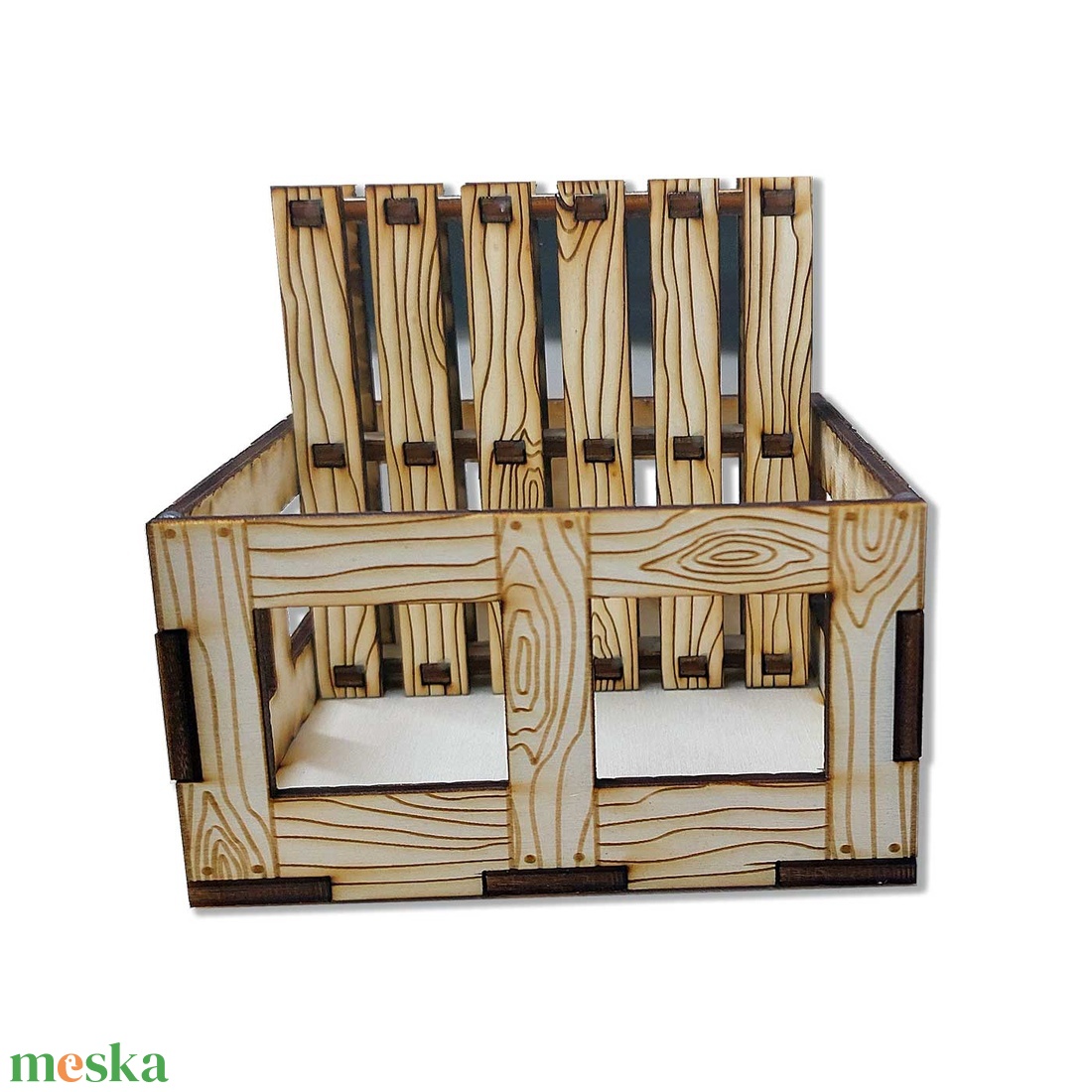 Raklap poháralátét készlet, tartóval - otthon & életmód - konyhafelszerelés, tálalás - tálalás - tányér- és poháralátét - Meska.hu