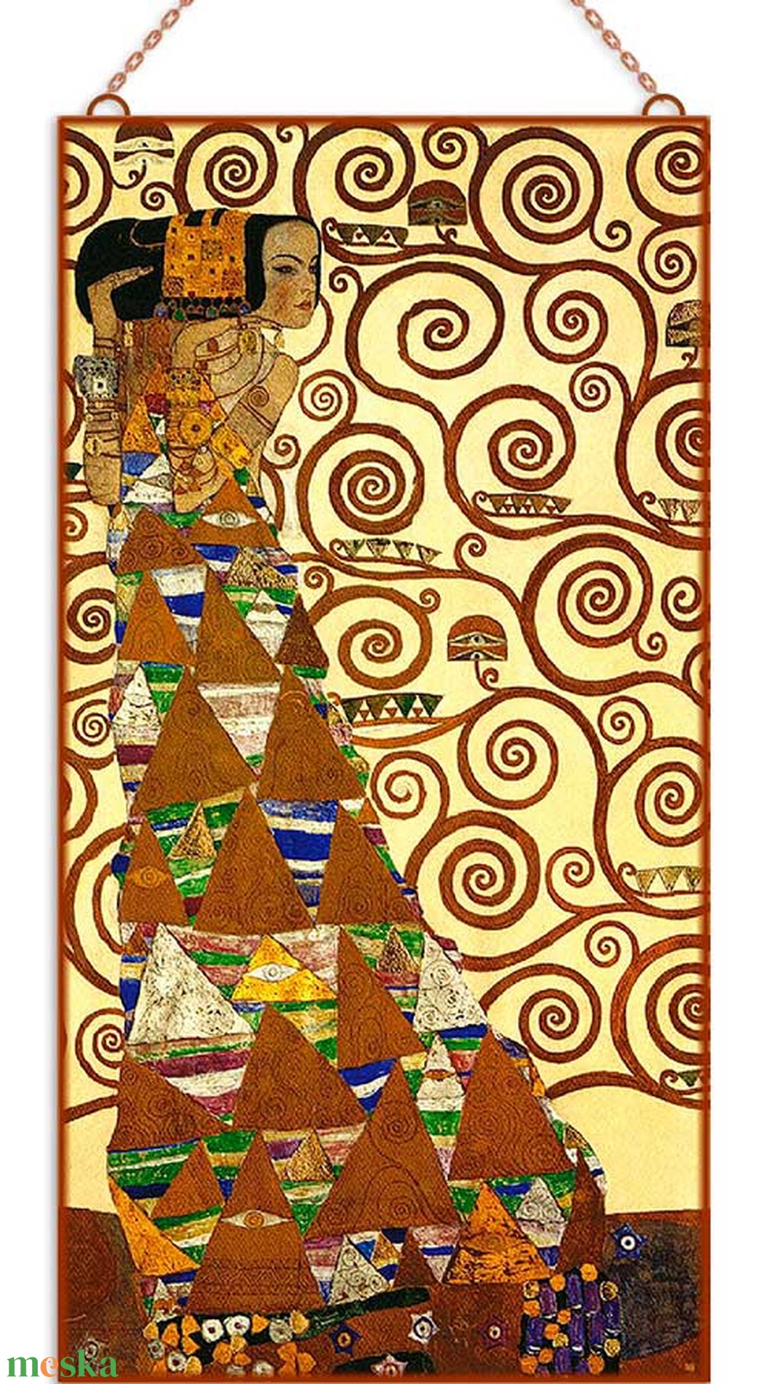 Gustav Klimt - Várakozás és beteljesedés (3 db-os garnitúra) - otthon & életmód - dekoráció - kép & falikép - üvegkép - Meska.hu Gustav Klimt - Várakozás és beteljesedés (3 db-os garnitúra) - otthon & életmód - dekoráció - kép & falikép - üvegkép - Meska.hu