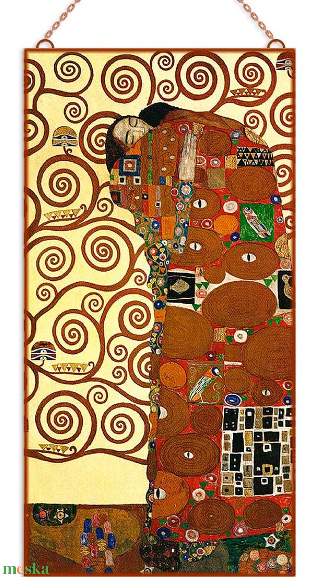 Gustav Klimt - Várakozás és beteljesedés (3 db-os garnitúra) - otthon & életmód - dekoráció - kép & falikép - üvegkép - Meska.hu Gustav Klimt - Várakozás és beteljesedés (3 db-os garnitúra) - otthon & életmód - dekoráció - kép & falikép - üvegkép - Meska.hu