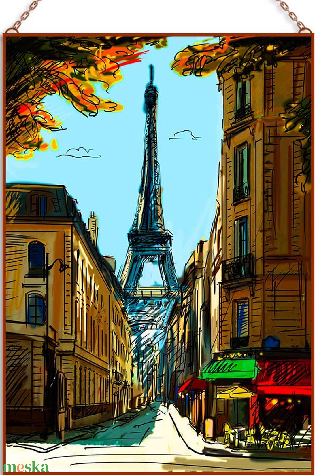 Paris - otthon & életmód - dekoráció - kép & falikép - üvegkép - Meska.hu Paris - otthon & életmód - dekoráció - kép & falikép - üvegkép - Meska.hu