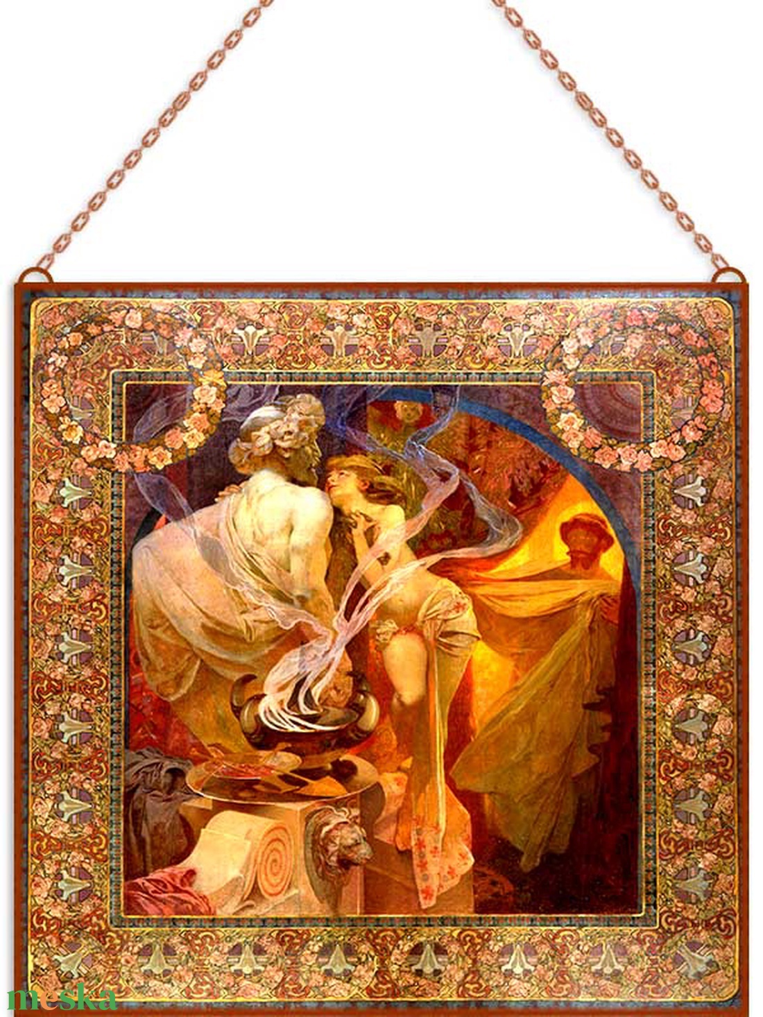 Mucha - Quo Vadis - otthon & életmód - dekoráció - kép & falikép - üvegkép - Meska.hu Mucha - Quo Vadis - otthon & életmód - dekoráció - kép & falikép - üvegkép - Meska.hu
