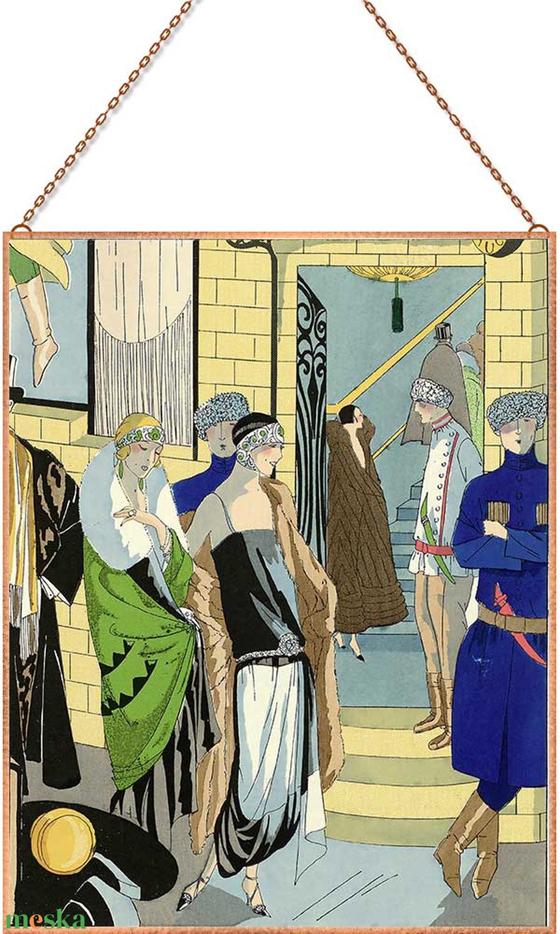 Art Deco stílusú üvegkép - otthon & életmód - dekoráció - kép & falikép - üvegkép - Meska.hu Art Deco stílusú üvegkép - otthon & életmód - dekoráció - kép & falikép - üvegkép - Meska.hu