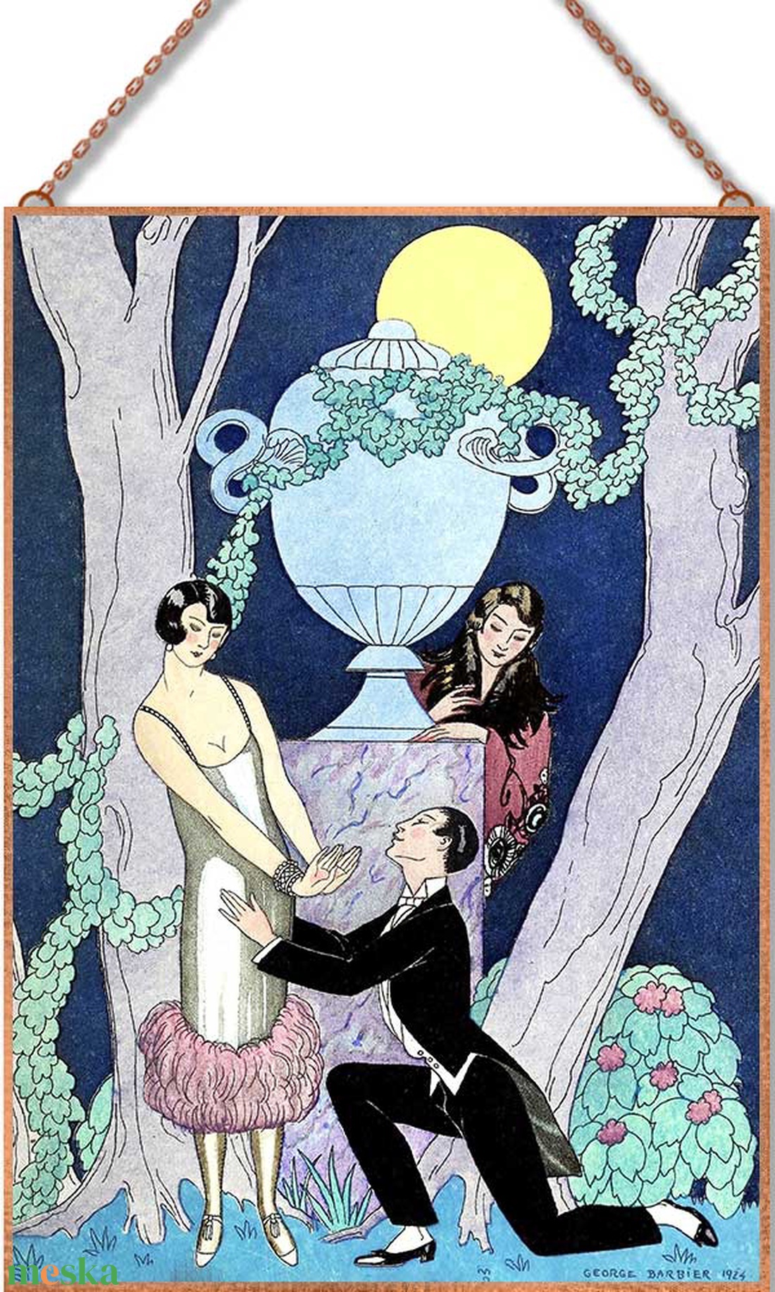 Art Deco stílusú üvegkép - otthon & életmód - dekoráció - kép & falikép - üvegkép - Meska.hu Art Deco stílusú üvegkép - otthon & életmód - dekoráció - kép & falikép - üvegkép - Meska.hu