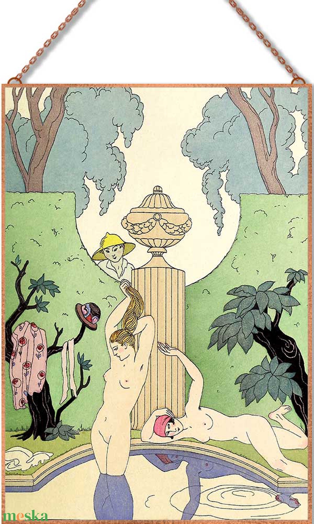 Art Deco stílusú üvegkép - otthon & életmód - dekoráció - kép & falikép - üvegkép - Meska.hu Art Deco stílusú üvegkép - otthon & életmód - dekoráció - kép & falikép - üvegkép - Meska.hu