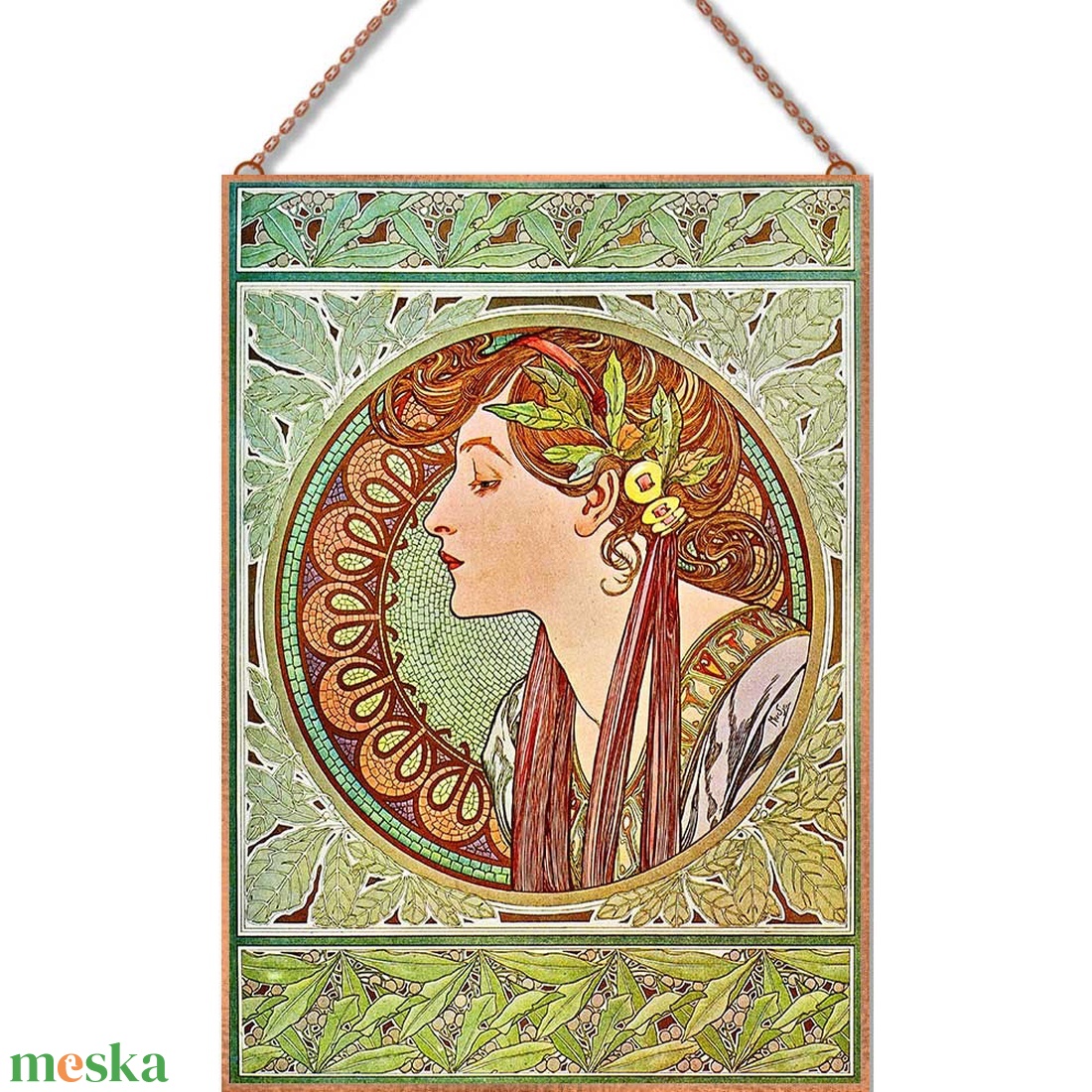 Alfons Mucha üvegkép - otthon & életmód - dekoráció - kép & falikép - üvegkép - Meska.hu Alfons Mucha üvegkép - otthon & életmód - dekoráció - kép & falikép - üvegkép - Meska.hu