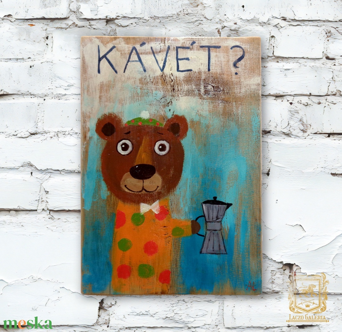 Ki kér Kávét? - Rusztikus Fatábla, Vicces Ajándék ötlet - Egyedi Falidísz, Konyha, Medve, Mackó - otthon & életmód - dekoráció - fali és függő dekoráció - falra akasztható dekor - Meska.hu Ki kér Kávét? - Rusztikus Fatábla, Vicces Ajándék ötlet - Egyedi Falidísz, Konyha, Medve, Mackó - otthon & életmód - dekoráció - fali és függő dekoráció - falra akasztható dekor - Meska.hu