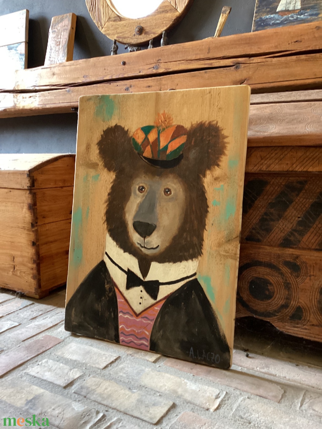 Mr. Brumm - Medve, Mackó, Maci - Gyerekszoba dekoráció, Rusztikus Falikép, Ajándék ötlet - otthon & életmód - babaszoba, gyerekszoba - babaszoba dekoráció - Meska.hu Mr. Brumm - Medve, Mackó, Maci - Gyerekszoba dekoráció, Rusztikus Falikép, Ajándék ötlet - otthon & életmód - babaszoba, gyerekszoba - babaszoba dekoráció - Meska.hu
