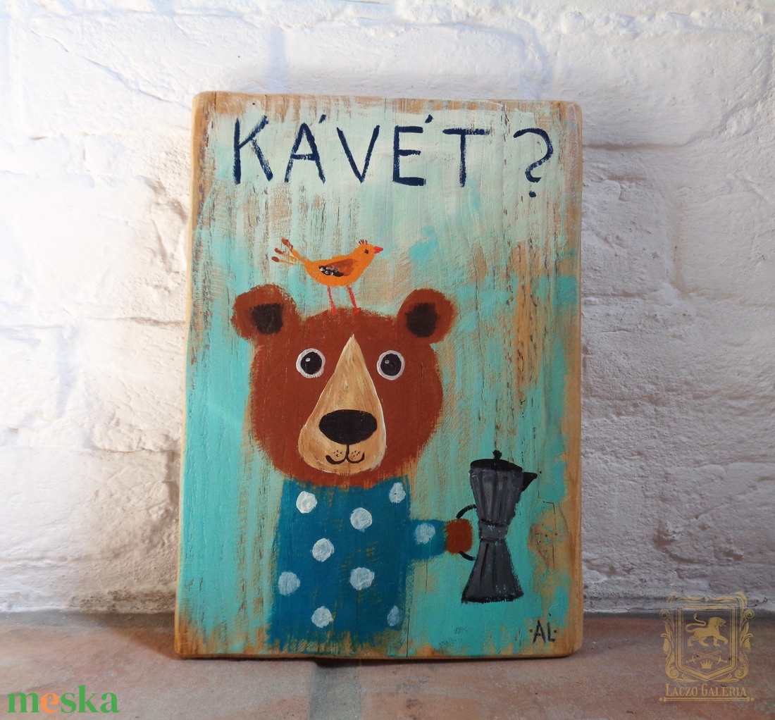 Ki kér Kávét? - Rusztikus Fatábla, Vicces Ajándék ötlet - Egyedi Falidísz, Konyha, Medve, Mackó - otthon & életmód - dekoráció - fali és függő dekoráció - falra akasztható dekor - Meska.hu Ki kér Kávét? - Rusztikus Fatábla, Vicces Ajándék ötlet - Egyedi Falidísz, Konyha, Medve, Mackó - otthon & életmód - dekoráció - fali és függő dekoráció - falra akasztható dekor - Meska.hu