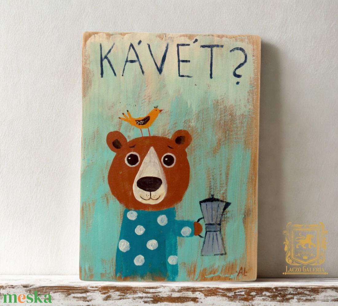 Ki kér Kávét? - Rusztikus Fatábla, Vicces Ajándék ötlet - Egyedi Falidísz, Konyha, Medve, Mackó - otthon & életmód - dekoráció - fali és függő dekoráció - falra akasztható dekor - Meska.hu Ki kér Kávét? - Rusztikus Fatábla, Vicces Ajándék ötlet - Egyedi Falidísz, Konyha, Medve, Mackó - otthon & életmód - dekoráció - fali és függő dekoráció - falra akasztható dekor - Meska.hu