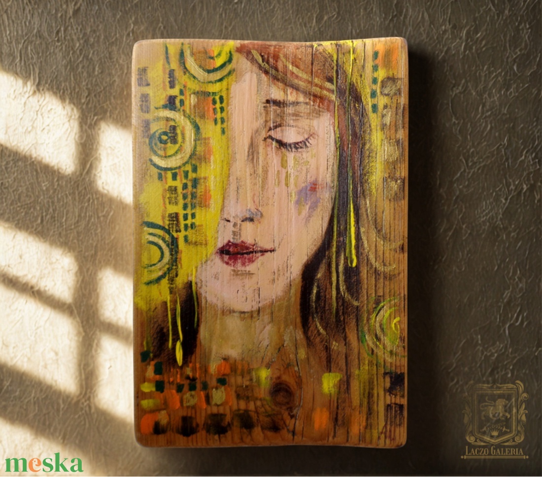 Aranyeső - Rusztikus Festett Fatábla, Dekoráció, Ajándék, Portré - otthon & életmód - dekoráció - kép & falikép - fából készült kép - Meska.hu Aranyeső - Rusztikus Festett Fatábla, Dekoráció, Ajándék, Portré - otthon & életmód - dekoráció - kép & falikép - fából készült kép - Meska.hu