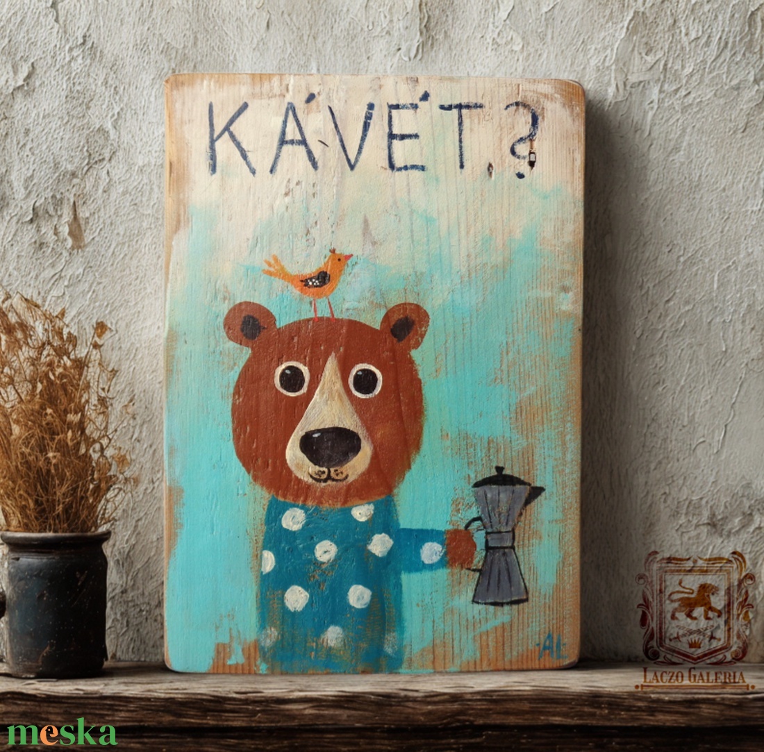 Ki kér Kávét? - Rusztikus Fatábla, Vicces Ajándék ötlet - Egyedi Falidísz, Konyha, Medve, Mackó - otthon & életmód - dekoráció - fali és függő dekoráció - falra akasztható dekor - Meska.hu Ki kér Kávét? - Rusztikus Fatábla, Vicces Ajándék ötlet - Egyedi Falidísz, Konyha, Medve, Mackó - otthon & életmód - dekoráció - fali és függő dekoráció - falra akasztható dekor - Meska.hu