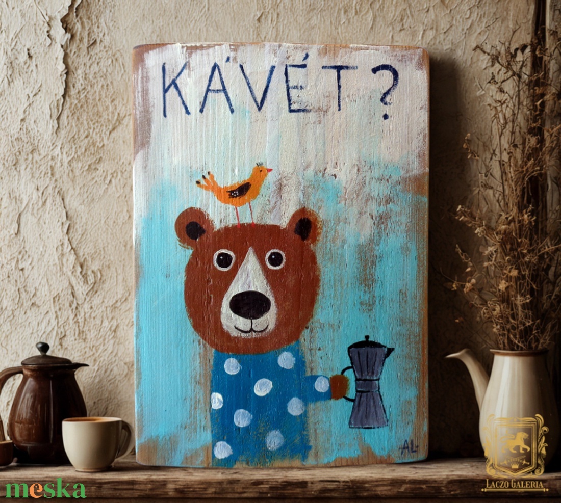 Ki kér Kávét? - Rusztikus Fatábla, Vicces Ajándék ötlet - Egyedi Falidísz, Konyha, Medve, Mackó - otthon & életmód - dekoráció - fali és függő dekoráció - falra akasztható dekor - Meska.hu Ki kér Kávét? - Rusztikus Fatábla, Vicces Ajándék ötlet - Egyedi Falidísz, Konyha, Medve, Mackó - otthon & életmód - dekoráció - fali és függő dekoráció - falra akasztható dekor - Meska.hu
