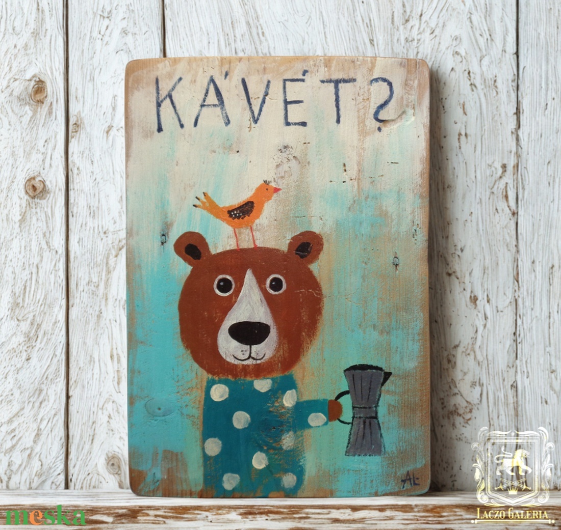 Ki kér Kávét? - Rusztikus Fatábla, Vicces Ajándék ötlet - Egyedi Falidísz, Konyha, Medve, Mackó - otthon & életmód - dekoráció - fali és függő dekoráció - falra akasztható dekor - Meska.hu Ki kér Kávét? - Rusztikus Fatábla, Vicces Ajándék ötlet - Egyedi Falidísz, Konyha, Medve, Mackó - otthon & életmód - dekoráció - fali és függő dekoráció - falra akasztható dekor - Meska.hu