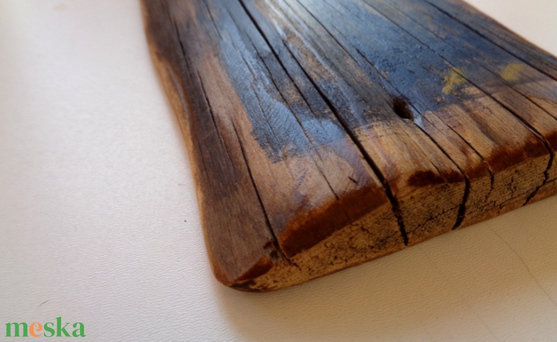 Rusztikus Szentkép  - Rusztikus Festett Fatábla - Falra akasztható - Ajándék ötlet - Angyal - otthon & életmód - dekoráció - fali és függő dekoráció - függődísz - Meska.hu