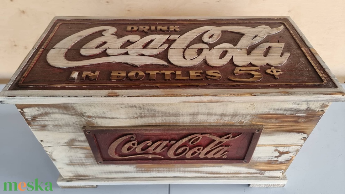 Coca Cola faláda - otthon & életmód - bútor - más bútor - Meska.hu Coca Cola faláda - otthon & életmód - bútor - más bútor - Meska.hu