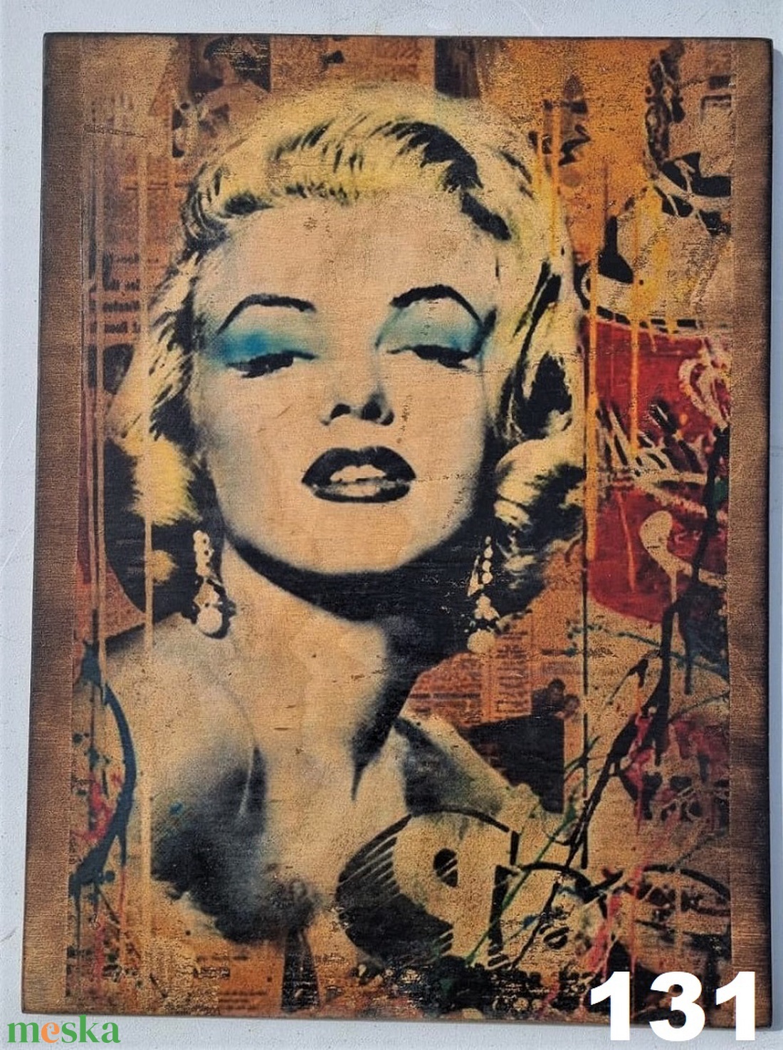 Marilyn Monroe fakép - otthon & életmód - dekoráció - dísztárgy - Meska.hu Marilyn Monroe fakép - otthon & életmód - dekoráció - dísztárgy - Meska.hu