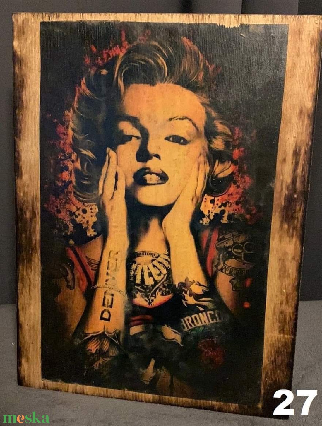 Marilyn Monroe fakép - otthon & életmód - dekoráció - dísztárgy - Meska.hu Marilyn Monroe fakép - otthon & életmód - dekoráció - dísztárgy - Meska.hu