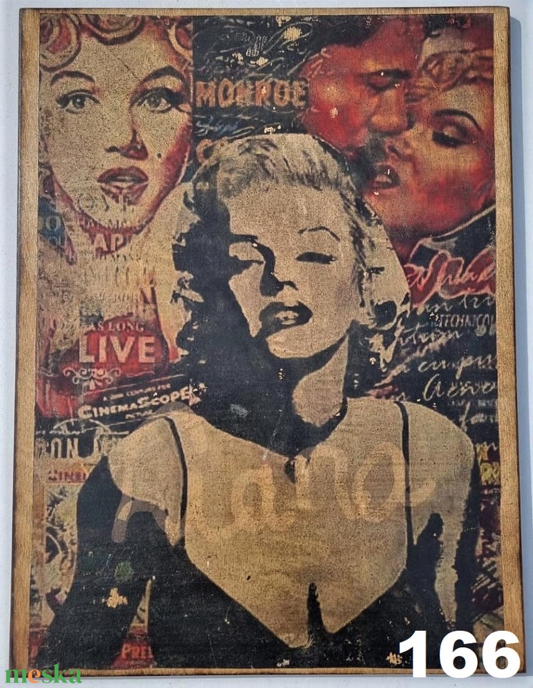 Marilyn Monroe fakép - otthon & életmód - dekoráció - dísztárgy - Meska.hu Marilyn Monroe fakép - otthon & életmód - dekoráció - dísztárgy - Meska.hu
