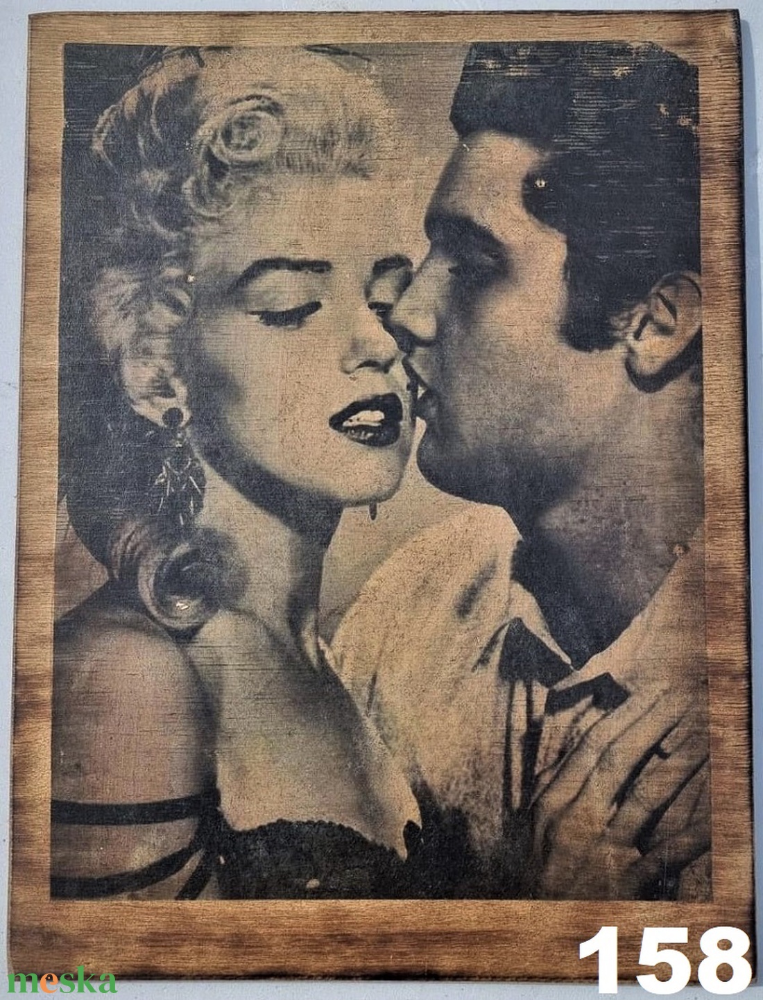 Marilyn Monroe és Elvis fakép - otthon & életmód - dekoráció - dísztárgy - Meska.hu Marilyn Monroe és Elvis fakép - otthon & életmód - dekoráció - dísztárgy - Meska.hu
