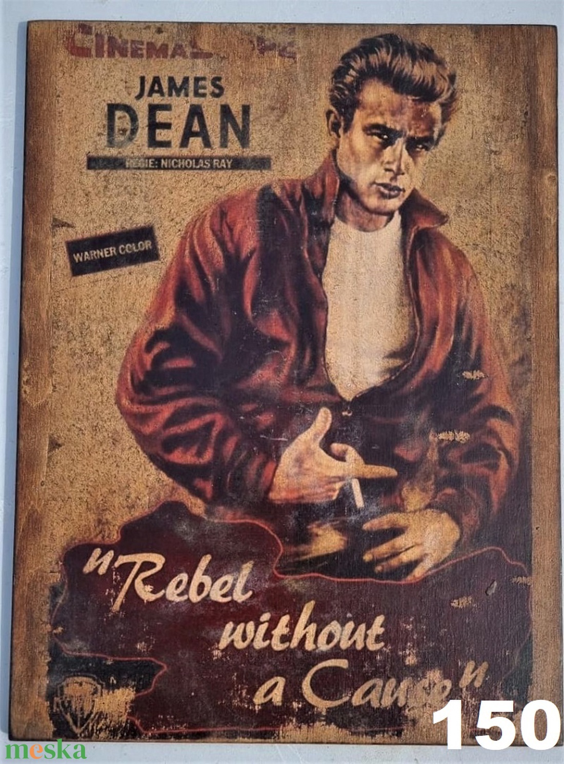 James Dean fakép - otthon & életmód - dekoráció - dísztárgy - Meska.hu James Dean fakép - otthon & életmód - dekoráció - dísztárgy - Meska.hu