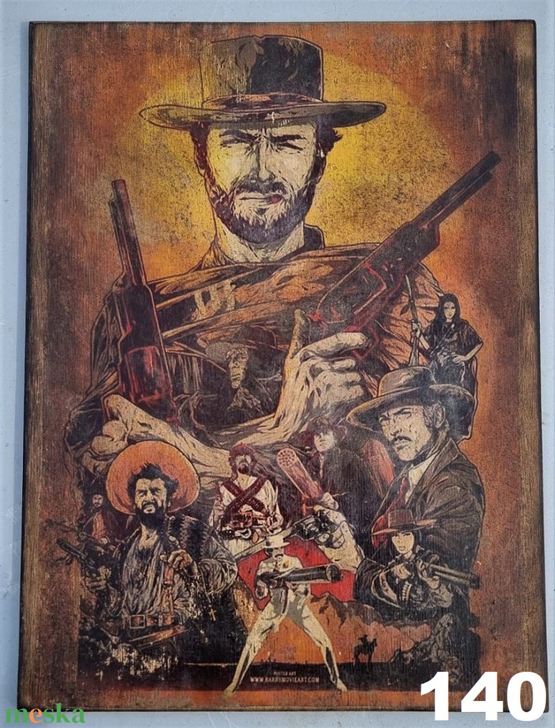 Clint Eastwood fakép - otthon & életmód - dekoráció - dísztárgy - Meska.hu Clint Eastwood fakép - otthon & életmód - dekoráció - dísztárgy - Meska.hu