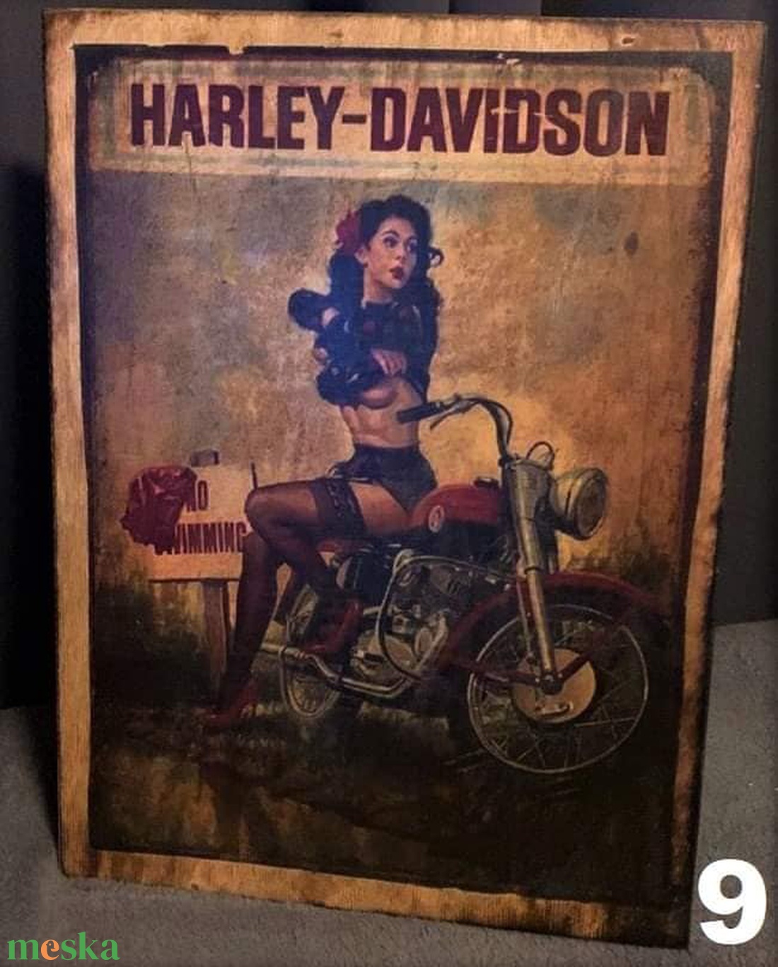 Harley Davidson fakép - otthon & életmód - dekoráció - dísztárgy - Meska.hu Harley Davidson fakép - otthon & életmód - dekoráció - dísztárgy - Meska.hu