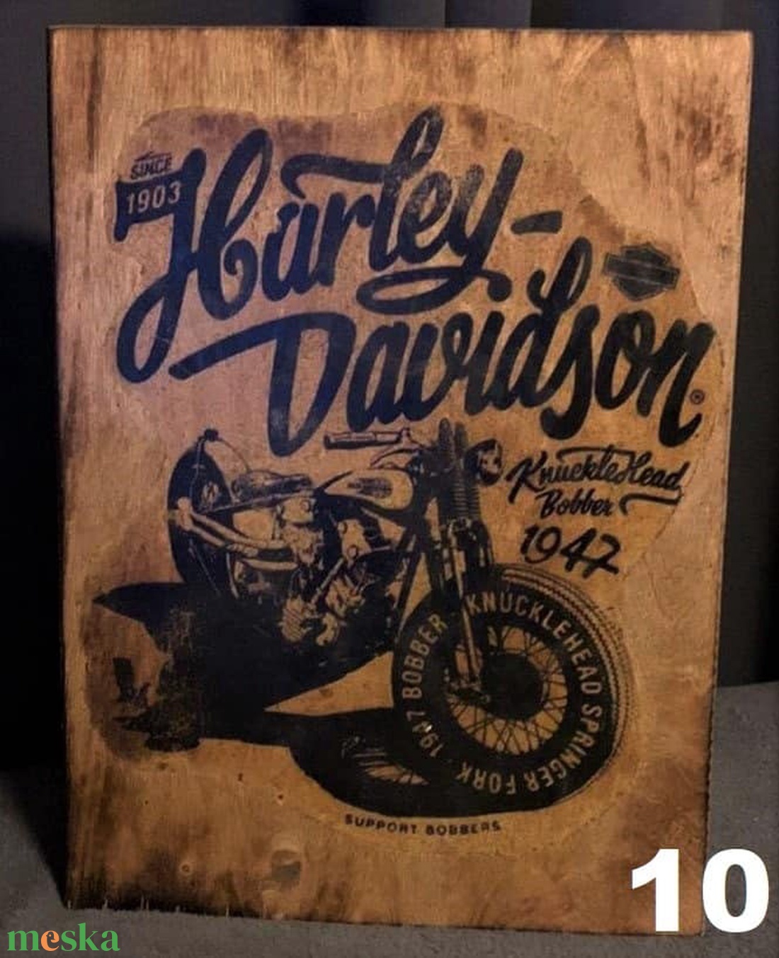Harley Davidson fakép - otthon & életmód - dekoráció - dísztárgy - Meska.hu Harley Davidson fakép - otthon & életmód - dekoráció - dísztárgy - Meska.hu