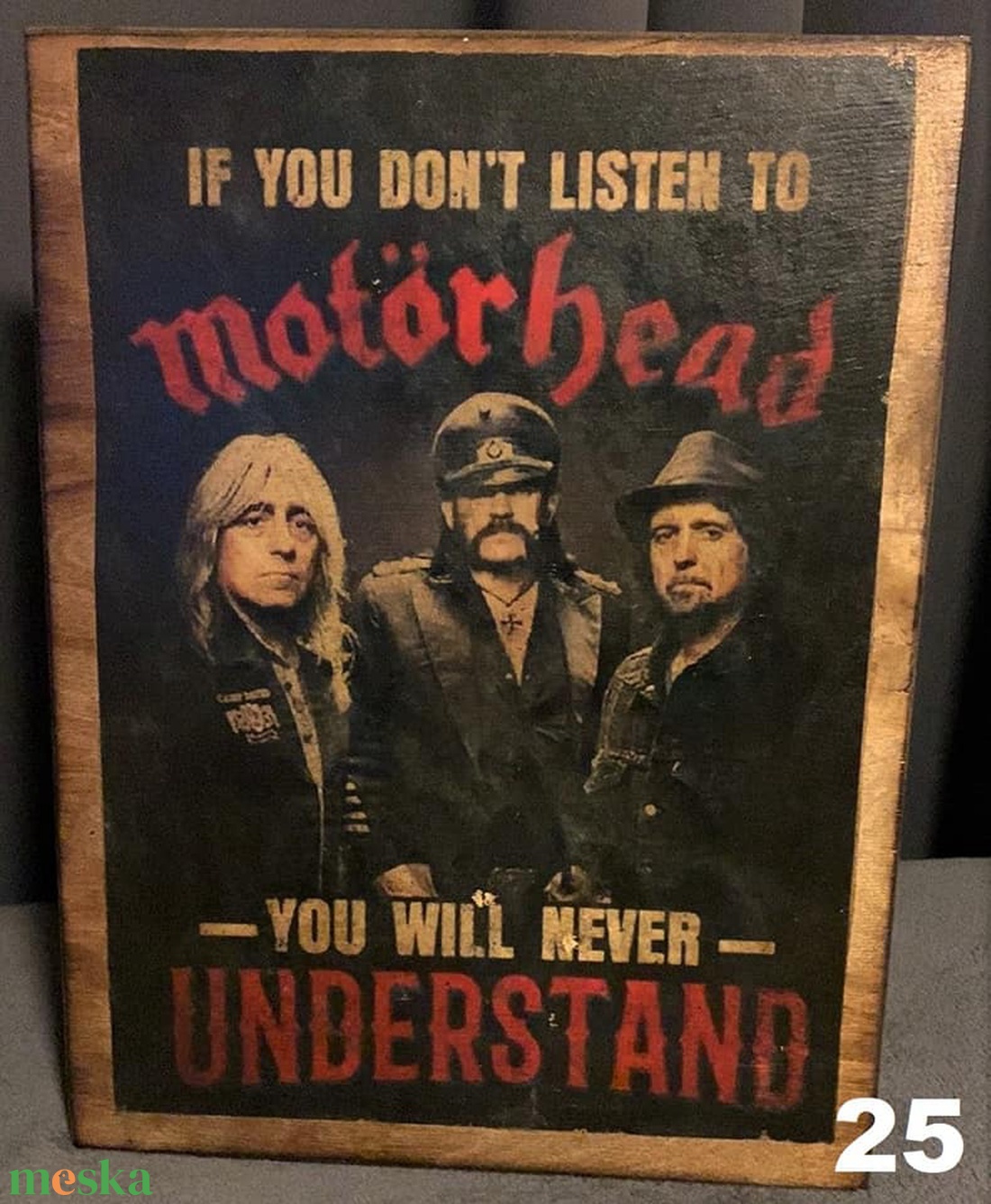 Motörhead fakép - otthon & életmód - dekoráció - dísztárgy - Meska.hu Motörhead fakép - otthon & életmód - dekoráció - dísztárgy - Meska.hu
