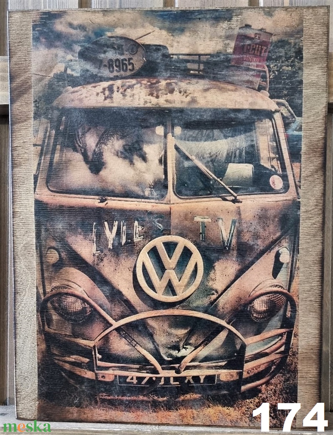 Vw T1 fakép - otthon & életmód - dekoráció - dísztárgy - Meska.hu Vw T1 fakép - otthon & életmód - dekoráció - dísztárgy - Meska.hu