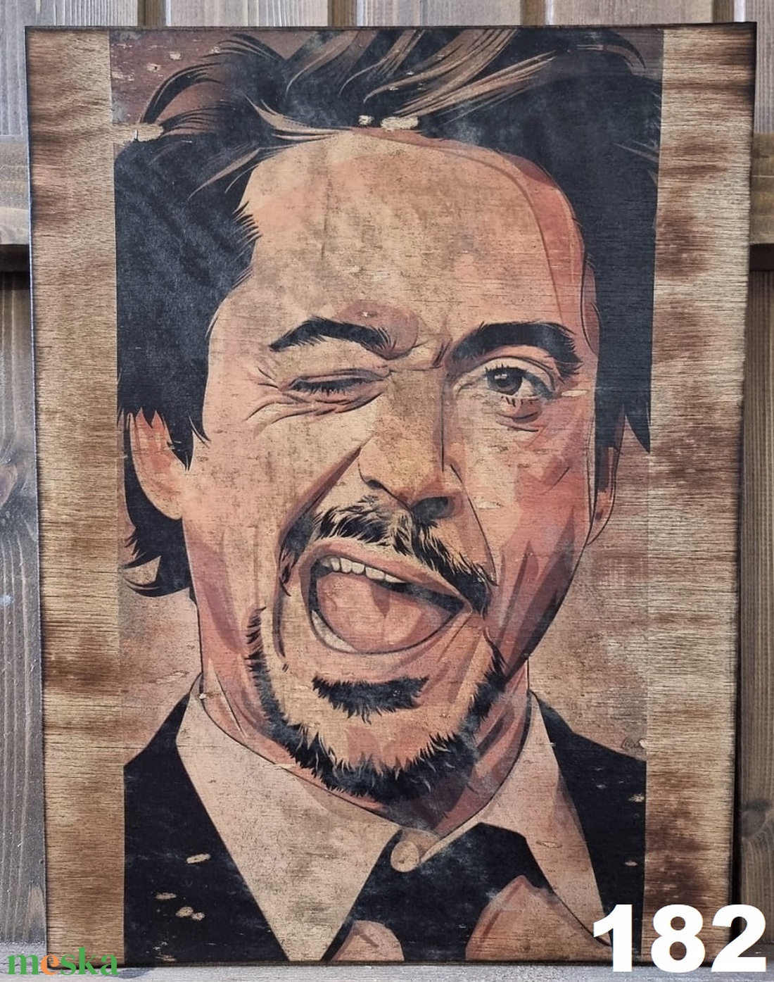 Tony Stark, vasember fakép - otthon & életmód - dekoráció - dísztárgy - Meska.hu Tony Stark, vasember fakép - otthon & életmód - dekoráció - dísztárgy - Meska.hu