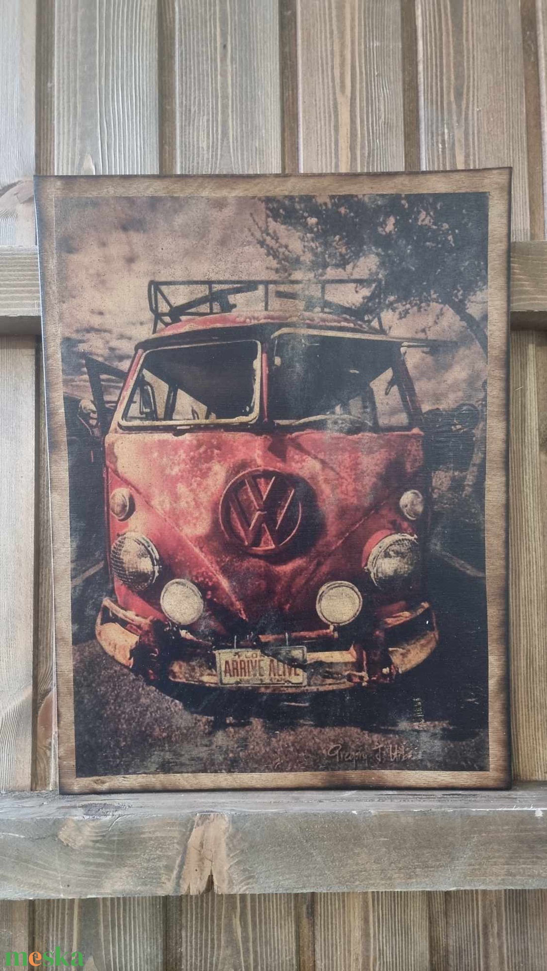 Vw T1 fakép - otthon & életmód - dekoráció - dísztárgy - Meska.hu Vw T1 fakép - otthon & életmód - dekoráció - dísztárgy - Meska.hu