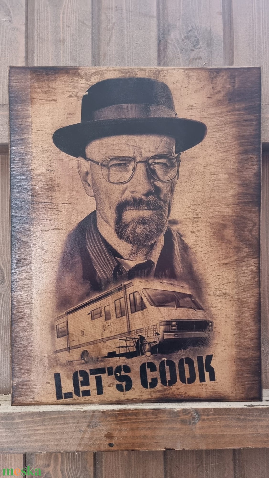 Breaking Bad fakép - otthon & életmód - dekoráció - dísztárgy - Meska.hu Breaking Bad fakép - otthon & életmód - dekoráció - dísztárgy - Meska.hu
