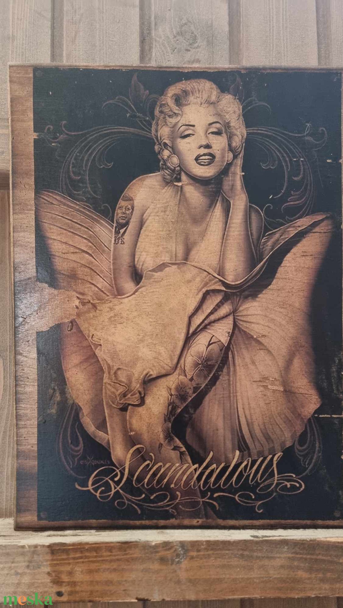 Marilyn Monroe fakép - otthon & életmód - dekoráció - dísztárgy - Meska.hu Marilyn Monroe fakép - otthon & életmód - dekoráció - dísztárgy - Meska.hu