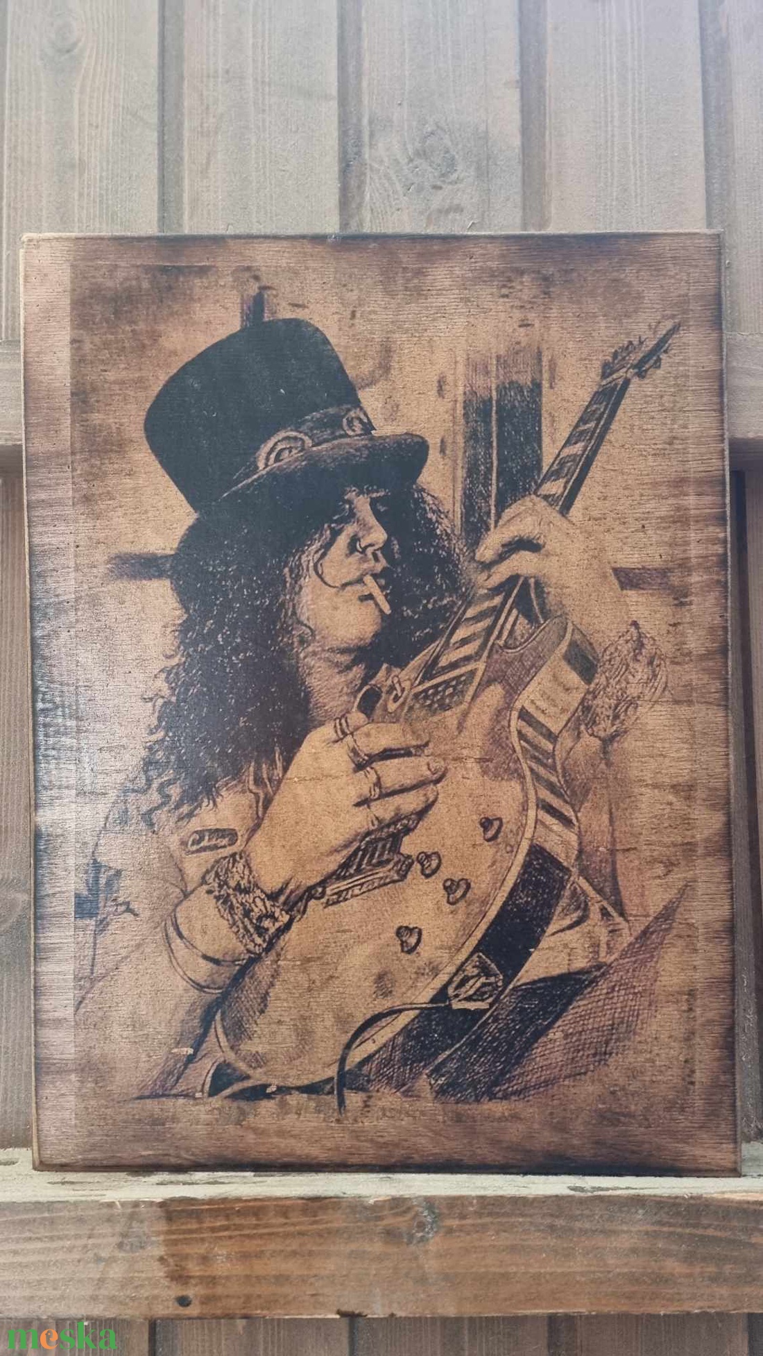 Slash fakép - otthon & életmód - dekoráció - dísztárgy - Meska.hu Slash fakép - otthon & életmód - dekoráció - dísztárgy - Meska.hu