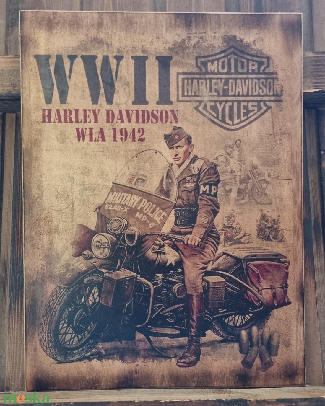 Harley Davidson fakép - otthon & életmód - dekoráció - dísztárgy - Meska.hu Harley Davidson fakép - otthon & életmód - dekoráció - dísztárgy - Meska.hu