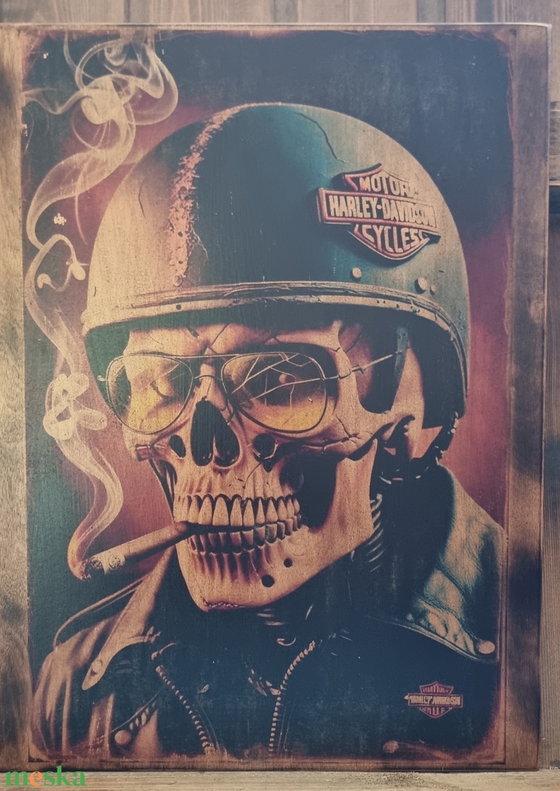 Harley Davidson fakép - otthon & életmód - dekoráció - dísztárgy - Meska.hu Harley Davidson fakép - otthon & életmód - dekoráció - dísztárgy - Meska.hu