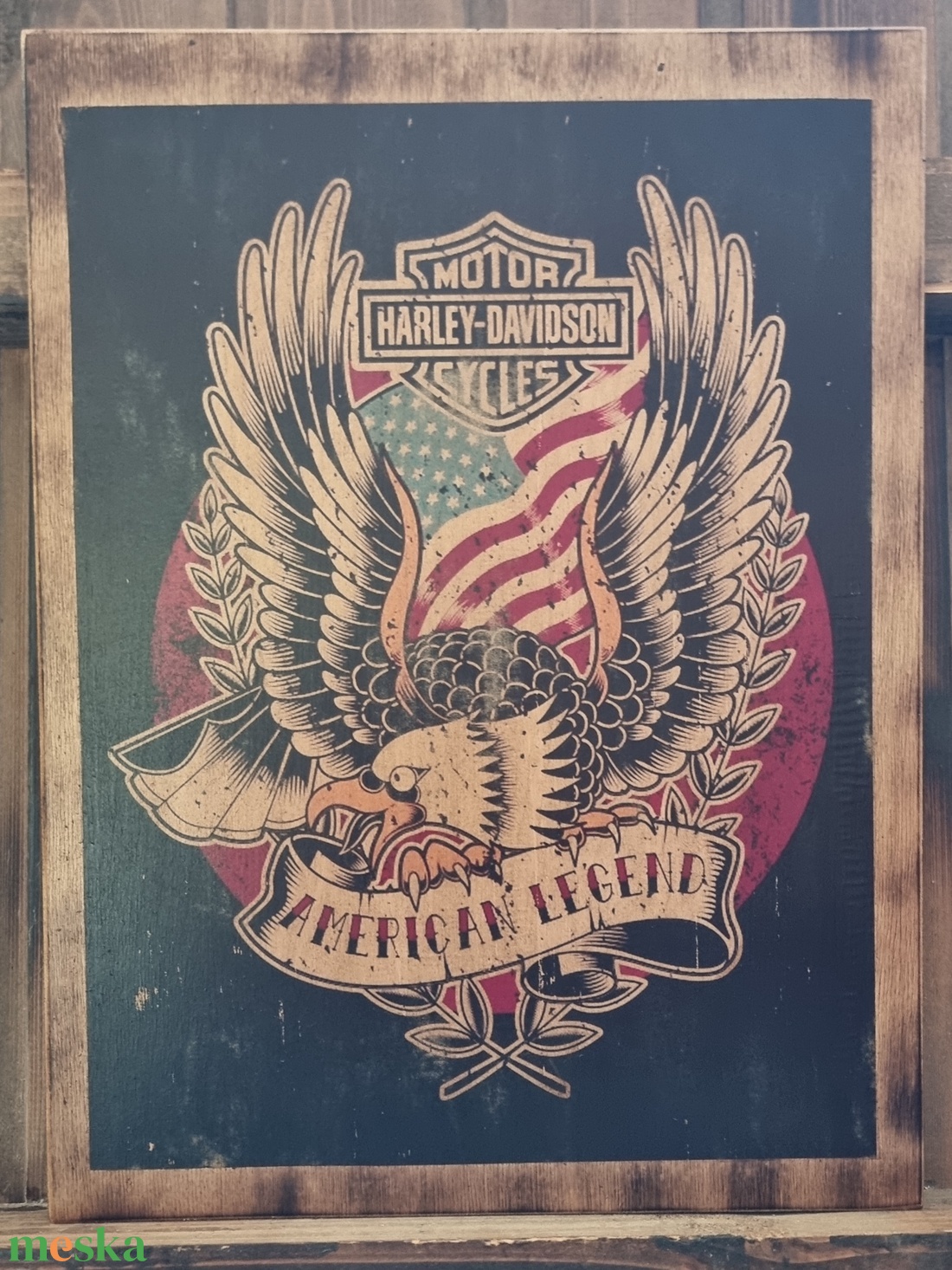 Harley Davidson fakép - otthon & életmód - dekoráció - dísztárgy - Meska.hu Harley Davidson fakép - otthon & életmód - dekoráció - dísztárgy - Meska.hu