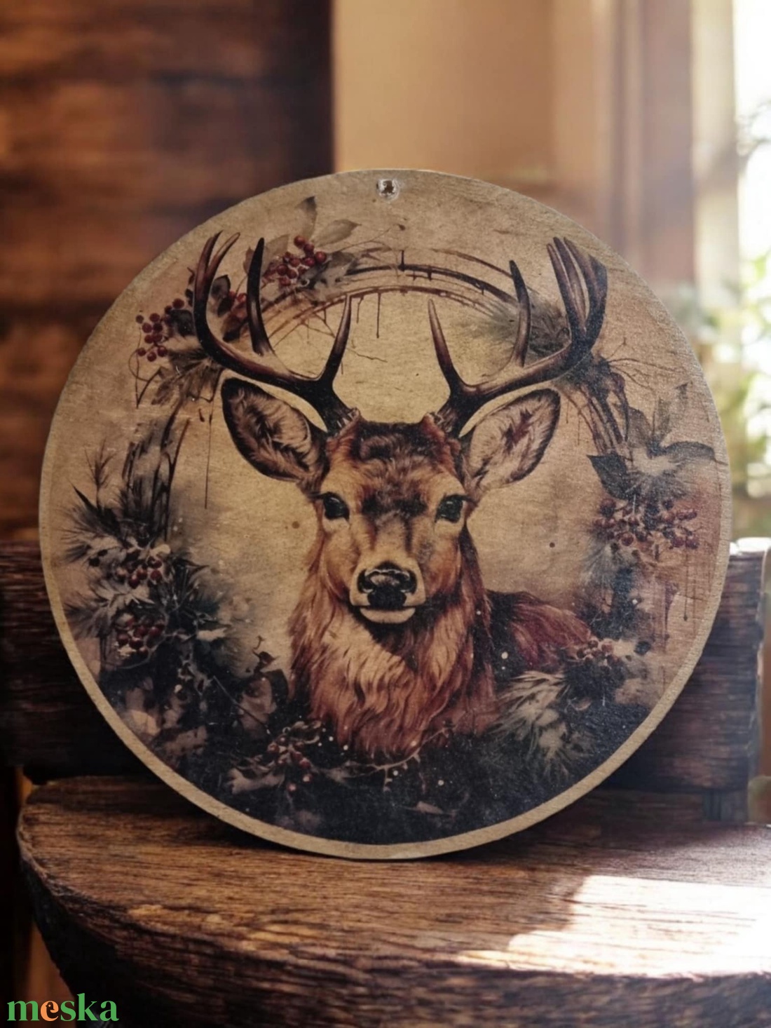 Karácsonyi ajtódísz - karácsony - adventi díszek - adventi ajtódísz - Meska.hu