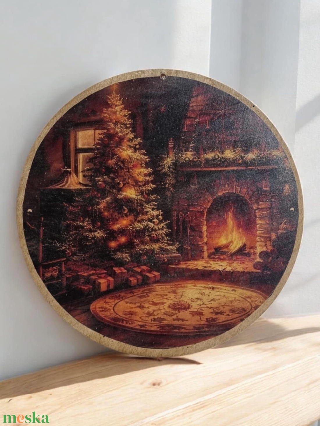 Karácsonyi ajtódísz - karácsony - adventi díszek - adventi ajtódísz - Meska.hu