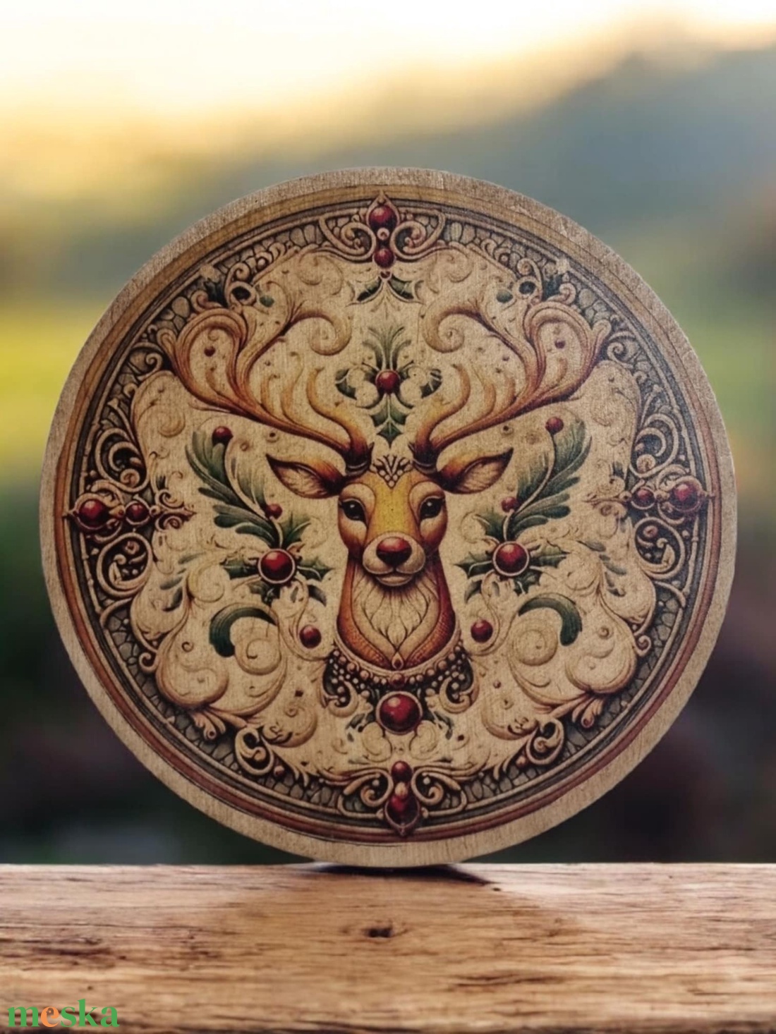 Karácsonyi ajtódísz - karácsony - adventi díszek - adventi ajtódísz - Meska.hu