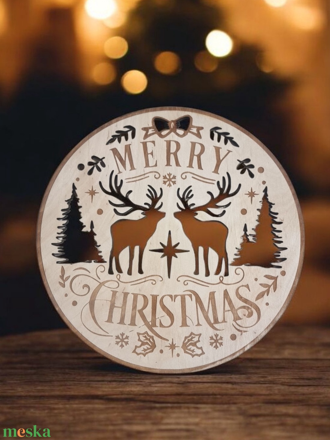 Karácsonyi ajtódísz - karácsony - adventi díszek - adventi ajtódísz - Meska.hu