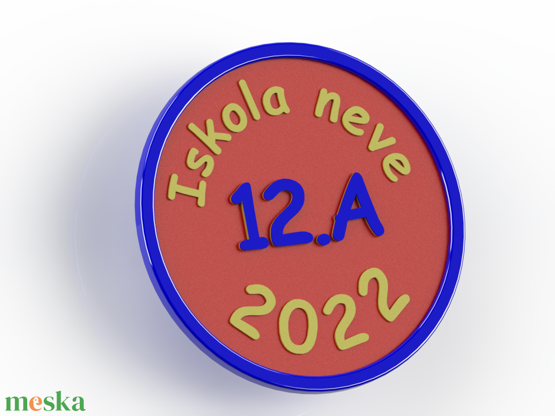 Gombavató, szalagavató, gomb, kitűző. Teljesen egyedivé tehető! Végtelen színkombináció. Ingyenes látványterv! - ékszer - kitűző és bross - Meska.hu