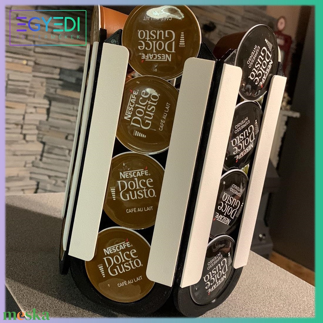 Kapszulatartó, dolce gusto kávékaszulákhoz. Forgó asztali kapszulatartó állvány. - otthon & életmód - konyhafelszerelés, tálalás - konyhai tárolás - tea & kávé tárolás - Meska.hu Kapszulatartó, dolce gusto kávékaszulákhoz. Forgó asztali kapszulatartó állvány. - otthon & életmód - konyhafelszerelés, tálalás - konyhai tárolás - tea & kávé tárolás - Meska.hu