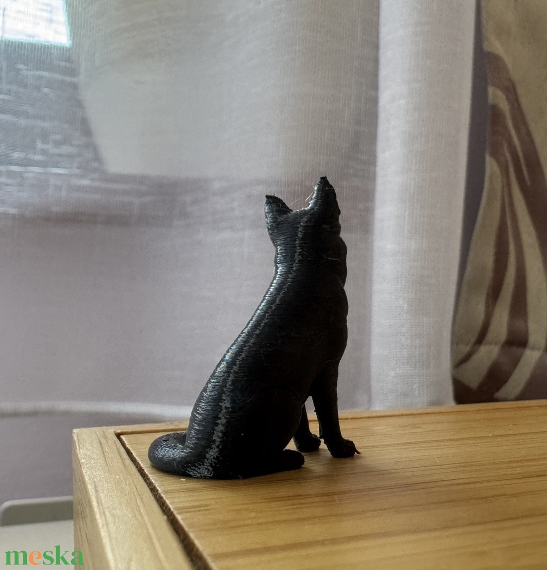 Mini farkaskutya figura - otthon & életmód - dekoráció - dekoratív figurák és szobrok - Meska.hu